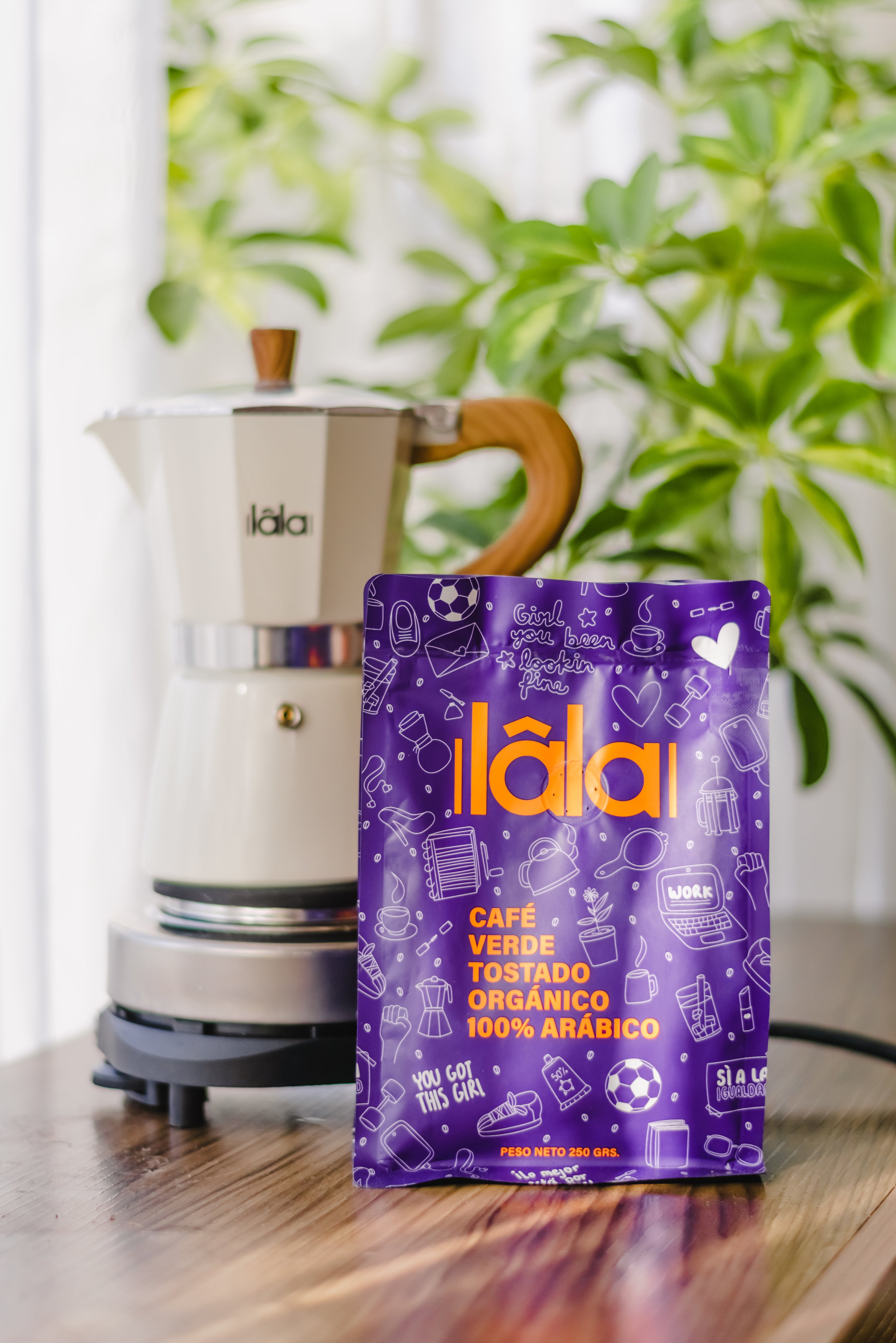 Café Molido + Cafetera Italiana